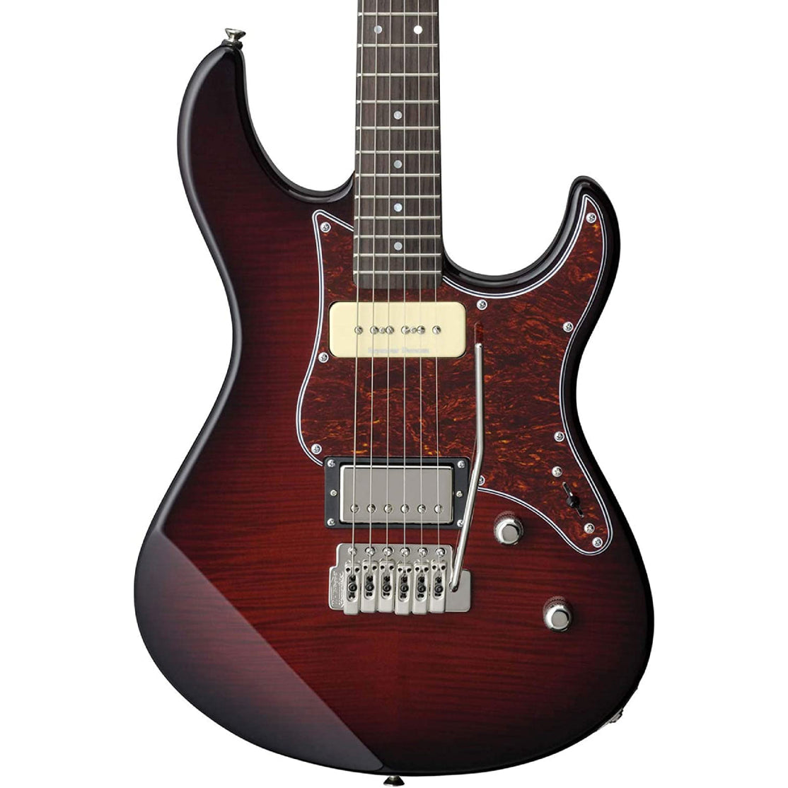 Đàn Guitar Điện Yamaha Pacifica PAC611VFM, Dark Red Burst-Mai Nguyên Music