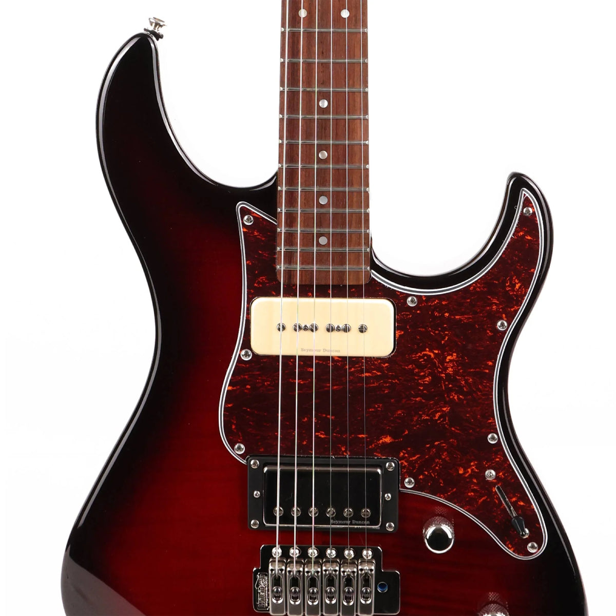 Đàn Guitar Điện Yamaha Pacifica PAC611VFM, Dark Red Burst-Mai Nguyên Music