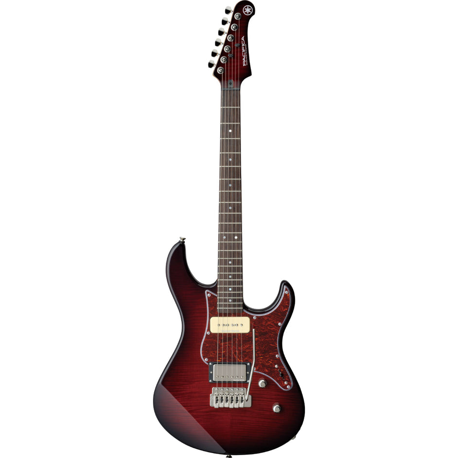 Đàn Guitar Điện Yamaha Pacifica PAC611VFM, Dark Red Burst-Mai Nguyên Music