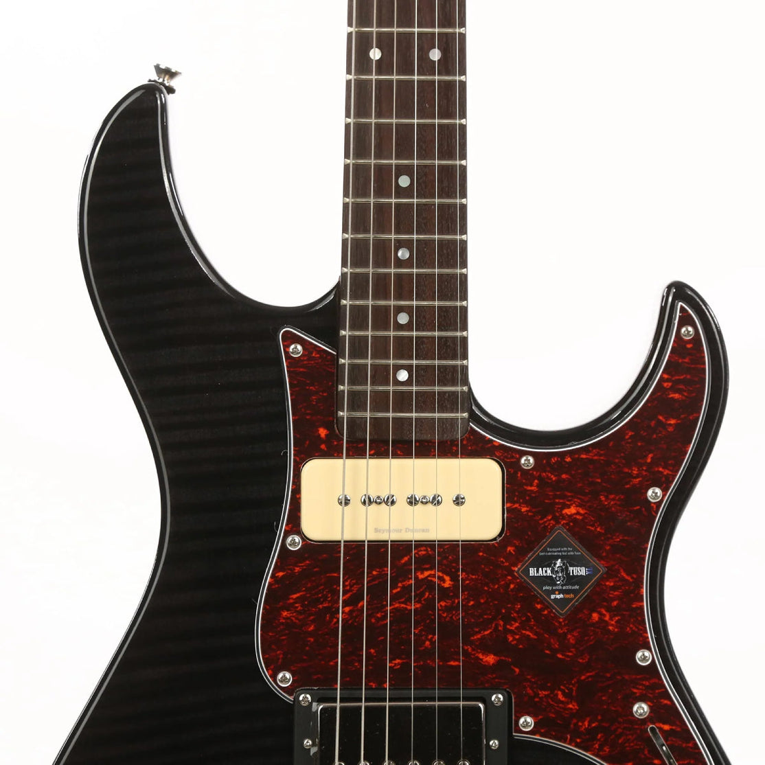 Đàn Guitar Điện Yamaha Pacifica PAC611VFM, Translucent Black-Mai Nguyên Music