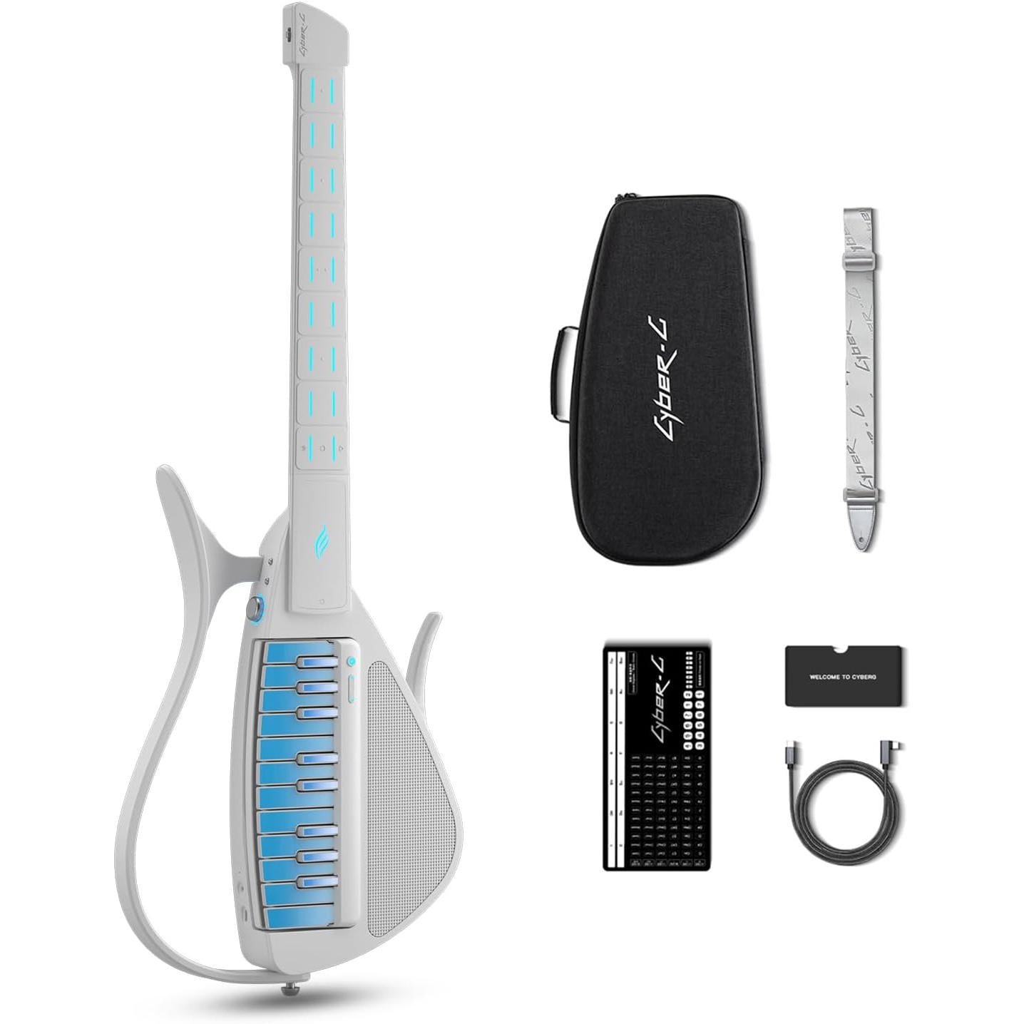 Đàn Guitar Enya Cyber-G Stringless-Mai Nguyên Music