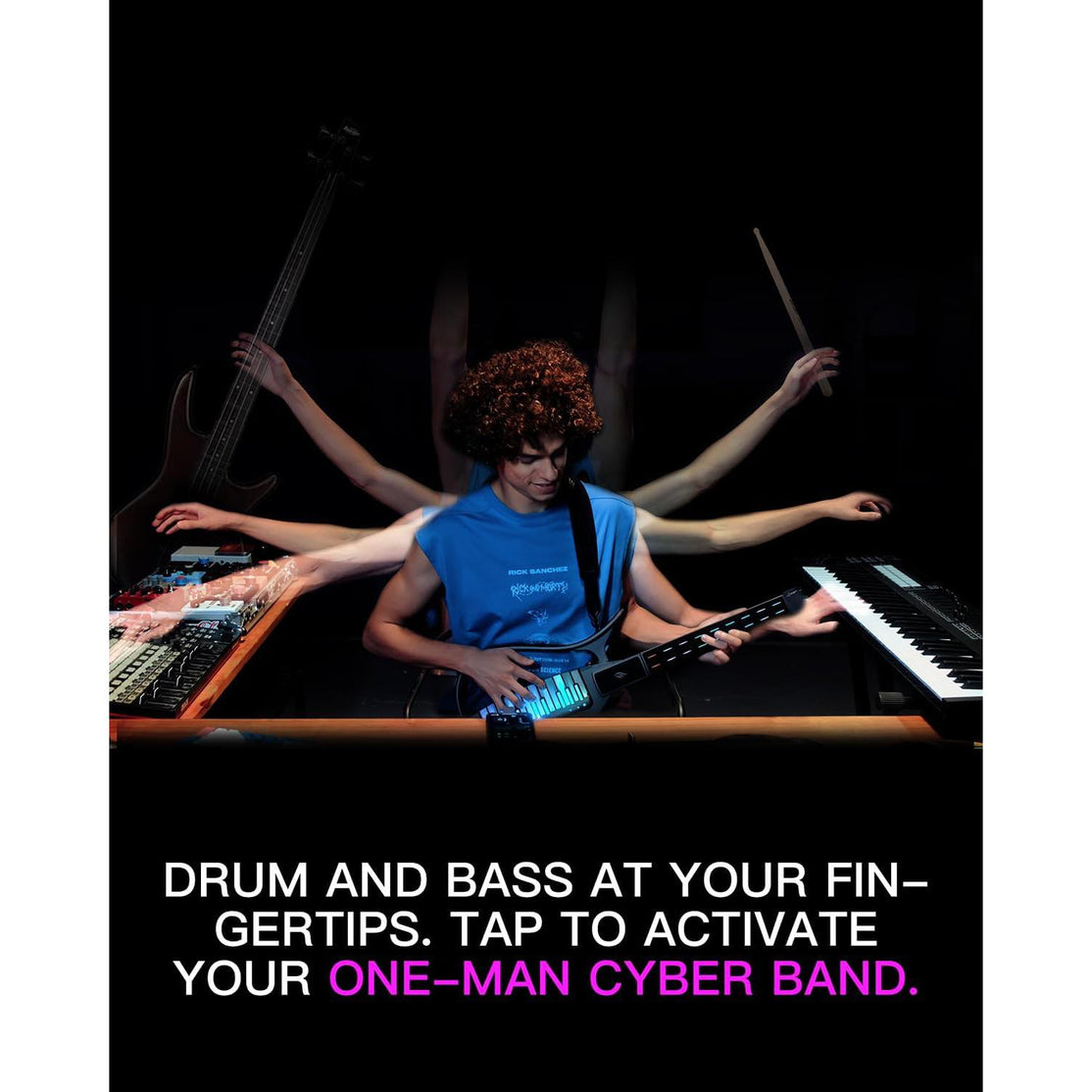 Đàn Guitar Enya Cyber-G Stringless-Mai Nguyên Music