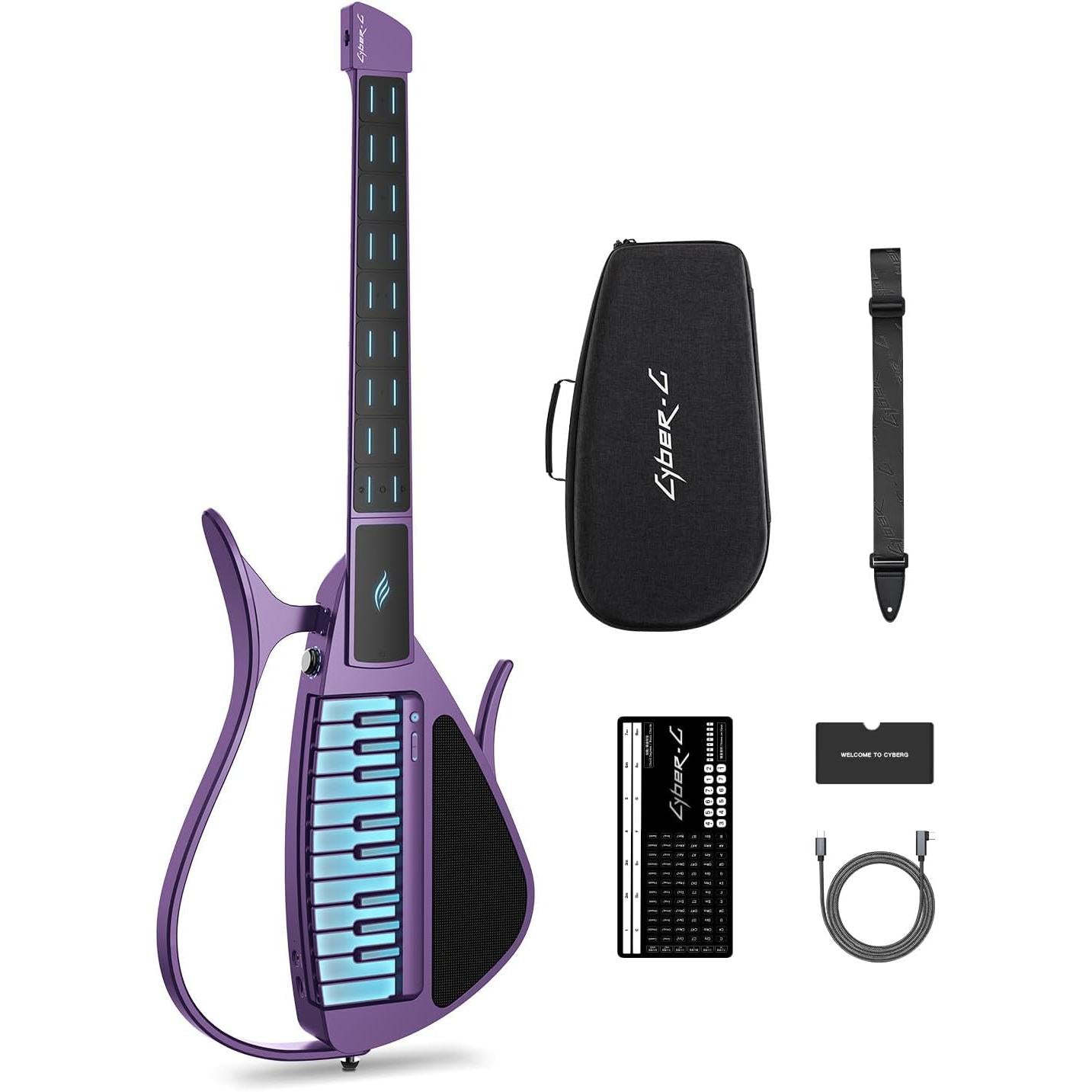 Đàn Guitar Enya Cyber-G Stringless-Mai Nguyên Music