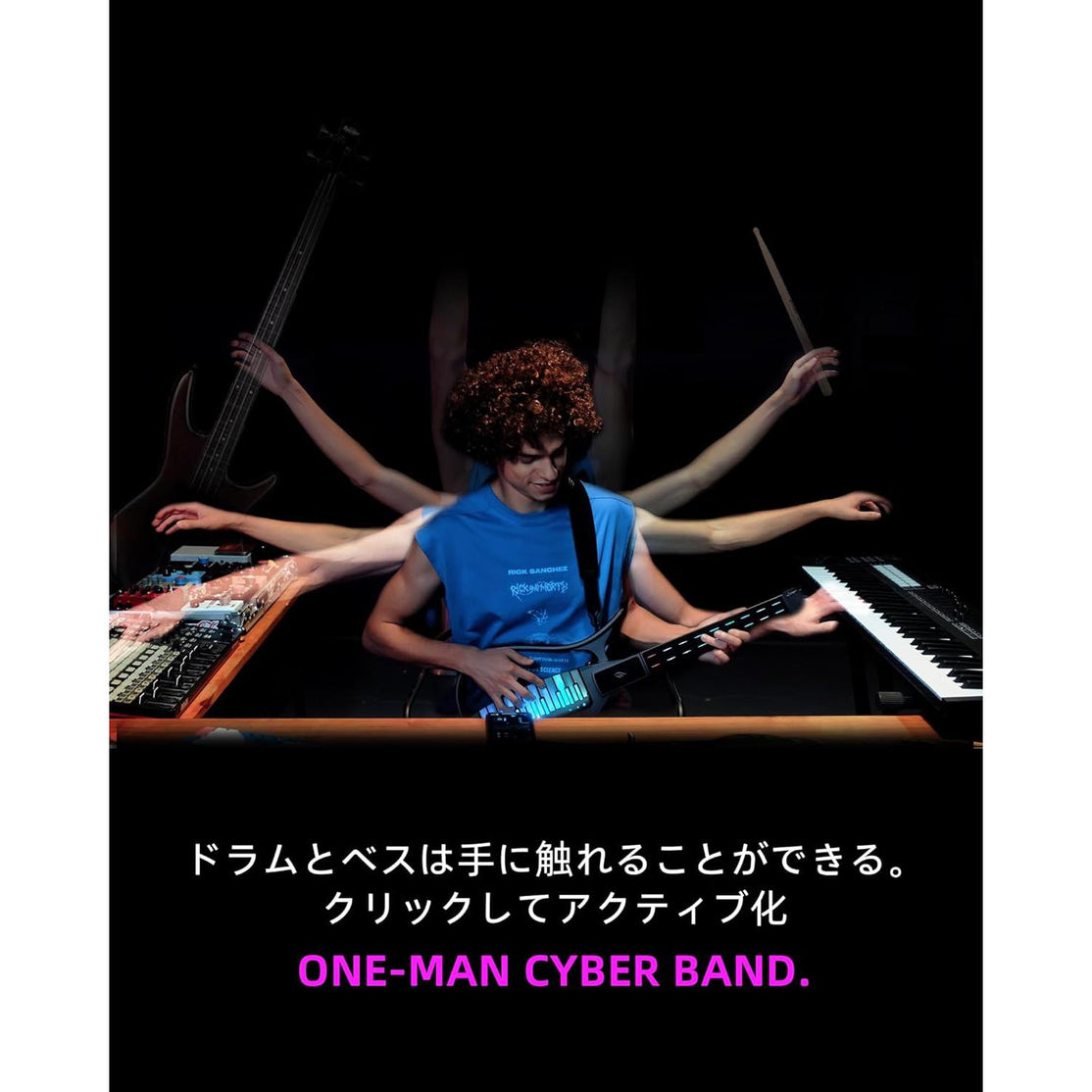 Đàn Guitar Enya Cyber-G Stringless-Mai Nguyên Music