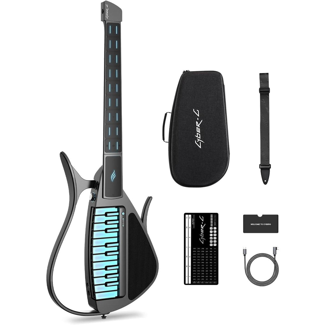 Đàn Guitar Enya Cyber-G Stringless-Mai Nguyên Music