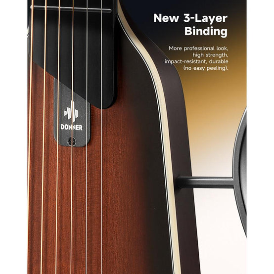 Đàn Guitar Silent Acoustic Donner HUSH I Evo2-Mai Nguyên Music