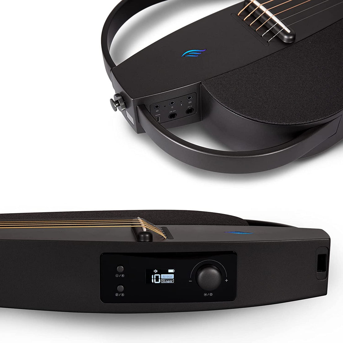 Đàn Guitar Silent Acoustic Enya NEXG Basic, Black-Mai Nguyên Music