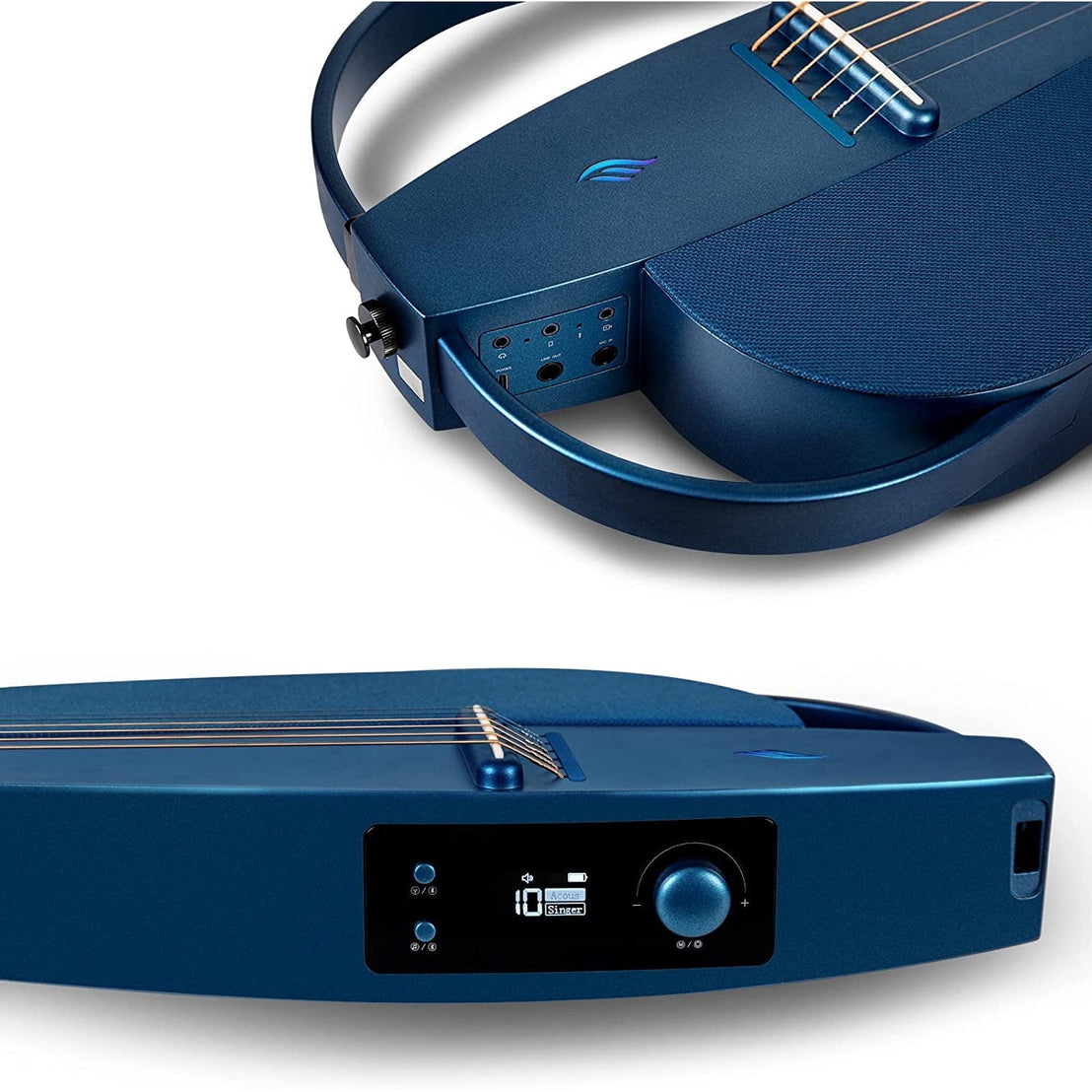 Đàn Guitar Silent Acoustic Enya NEXG Deluxe, Blue-Mai Nguyên Music