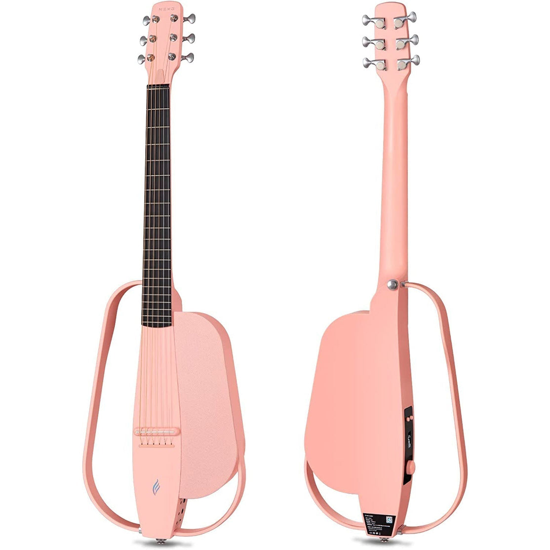 Đàn Guitar Silent Acoustic Enya NEXG Deluxe, Pink-Mai Nguyên Music