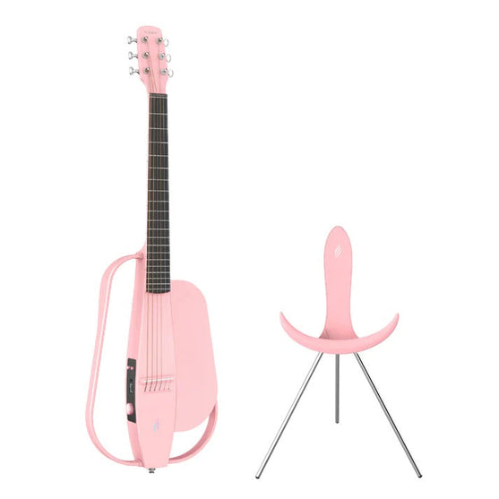 Đàn Guitar Silent Acoustic Enya NEXG Deluxe, Pink-Mai Nguyên Music