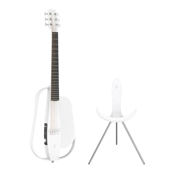 Đàn Guitar Silent Acoustic Enya NEXG Deluxe, White-Mai Nguyên Music