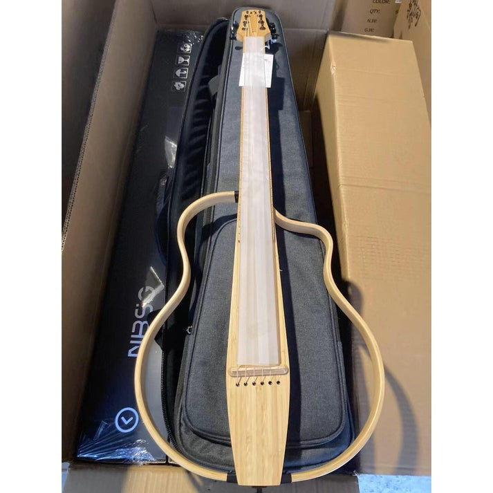 Đàn Guitar Silent Acoustic Natasha NBSG Natural-Mai Nguyên Music