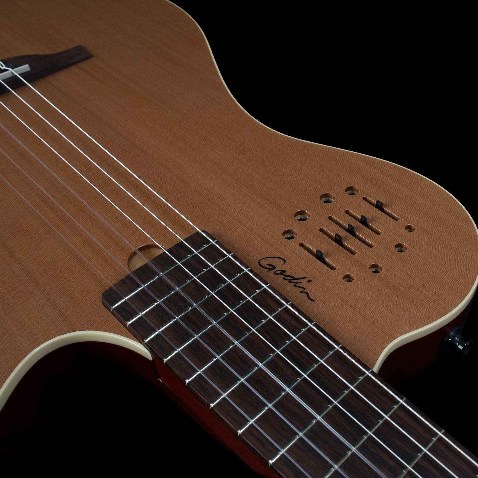 Đàn Guitar Silent Classic Godin Multiac Grand Concert Encore Natural SG-Mai Nguyên Music