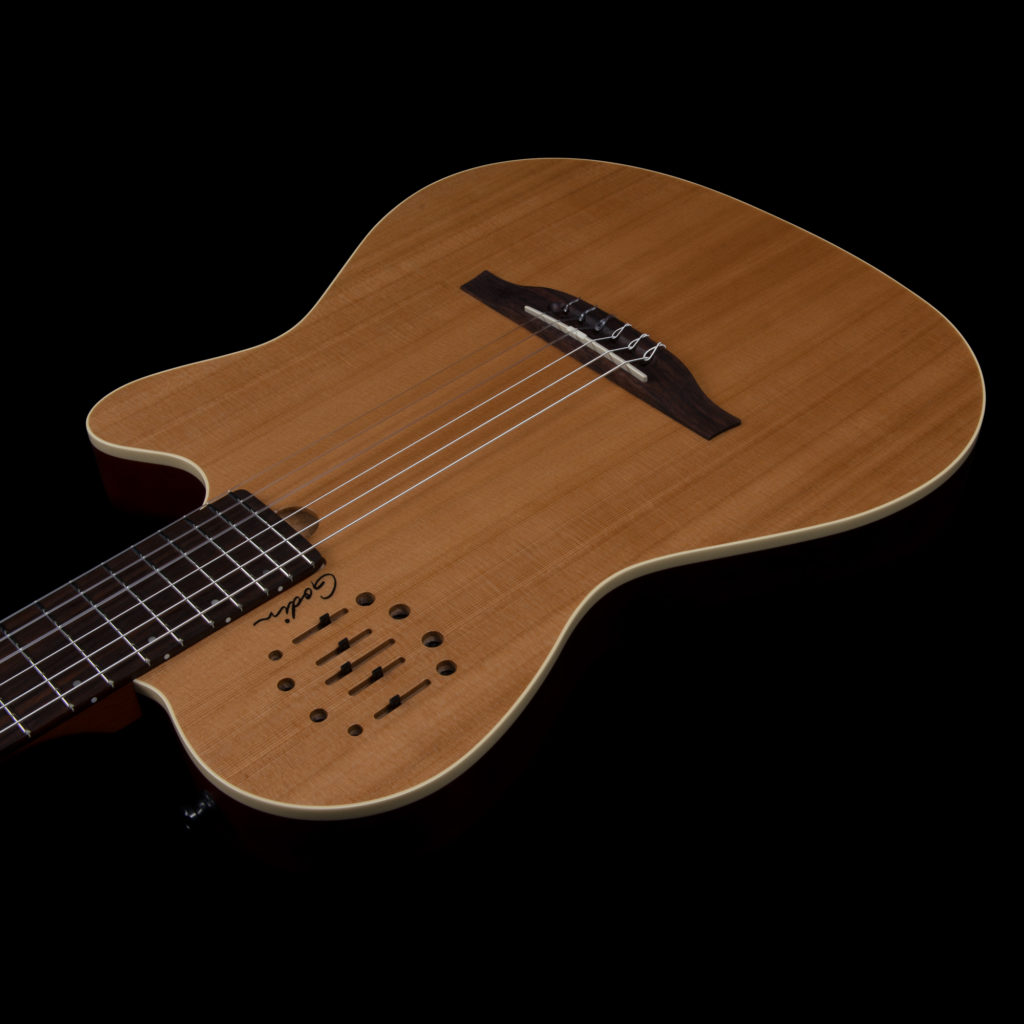 Đàn Guitar Silent Classic Godin Multiac Nylon Encore Natural SG-Mai Nguyên Music