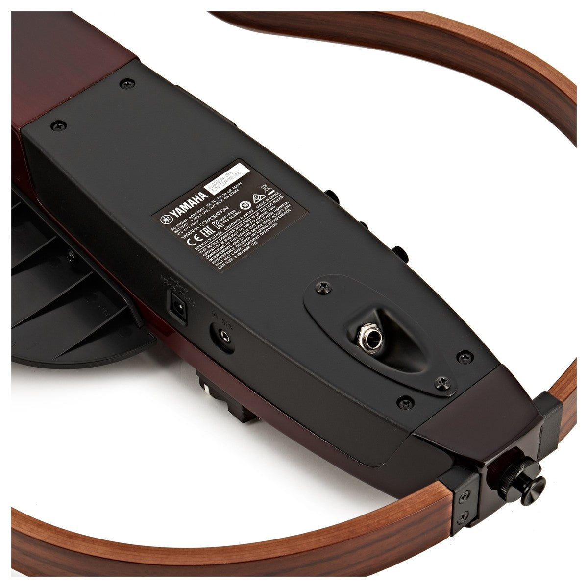 Đàn Guitar Silent Classic Yamaha SLG200N - Nylon String w/Bag, Crimson Red Burst-Mai Nguyên Music