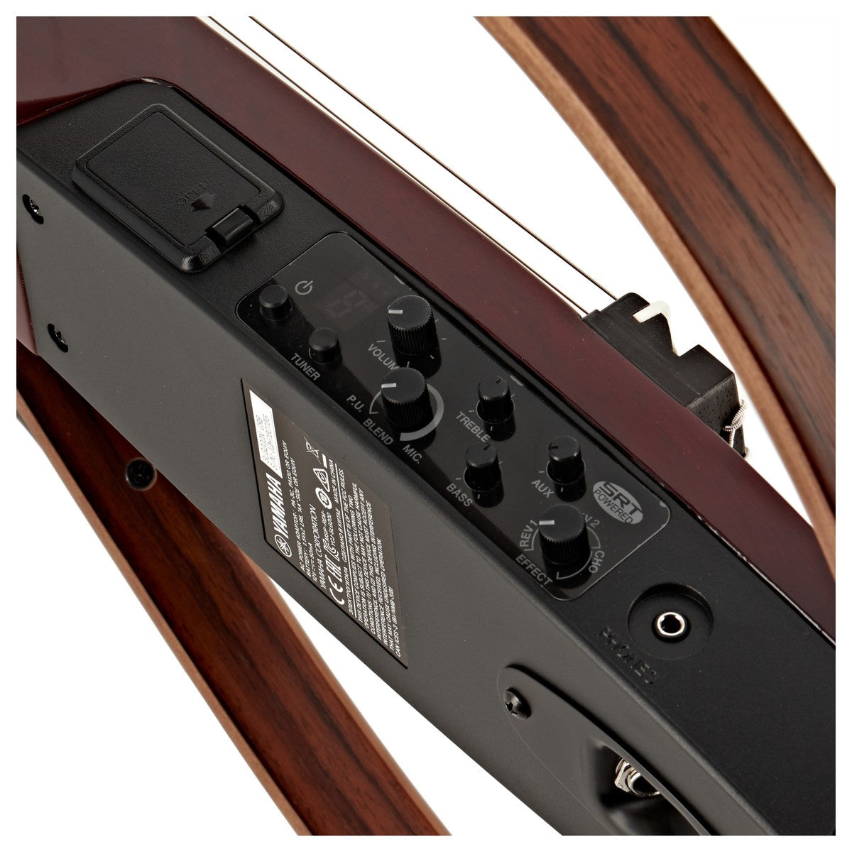 Đàn Guitar Silent Classic Yamaha SLG200N - Nylon String w/Bag, Crimson Red Burst-Mai Nguyên Music