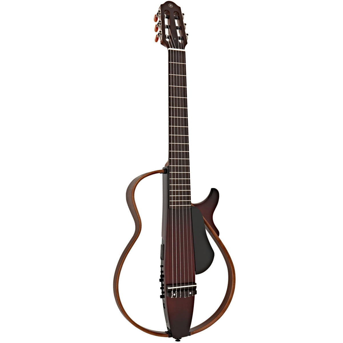 Đàn Guitar Silent Classic Yamaha SLG200N - Nylon String w/Bag, Crimson Red Burst-Mai Nguyên Music