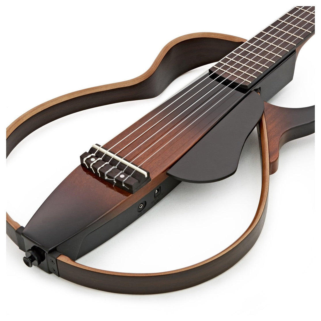Đàn Guitar Silent Classic Yamaha SLG200N - Nylon String w/Bag, Tobacco Brown Sunburst-Mai Nguyên Music