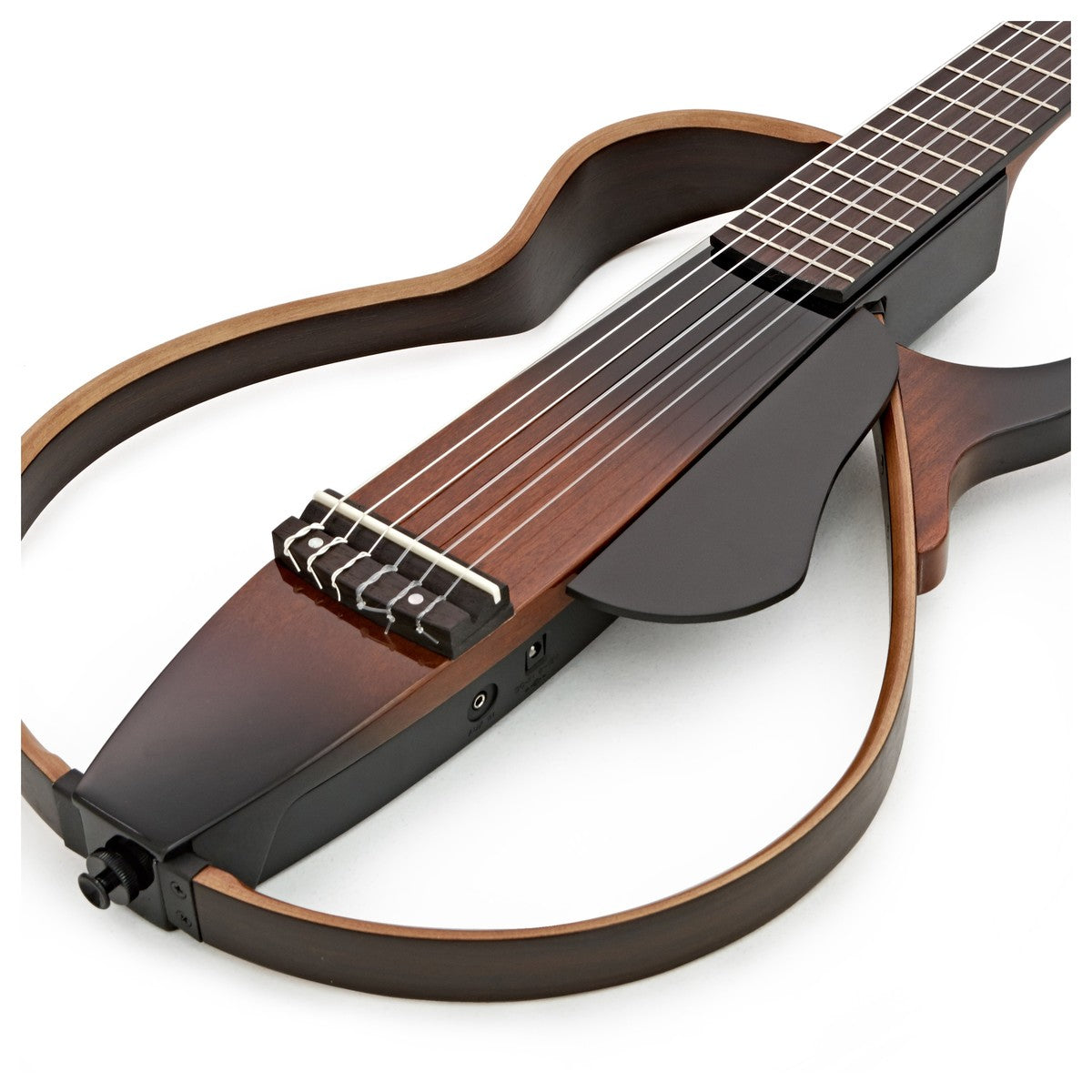 Đàn Guitar Silent Classic Yamaha SLG200N - Nylon String w/Bag, Tobacco Brown Sunburst-Mai Nguyên Music
