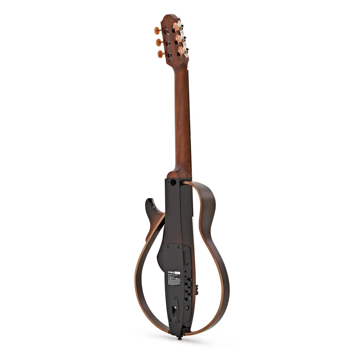 Đàn Guitar Silent Classic Yamaha SLG200N - Nylon String w/Bag, Translucent Black-Mai Nguyên Music