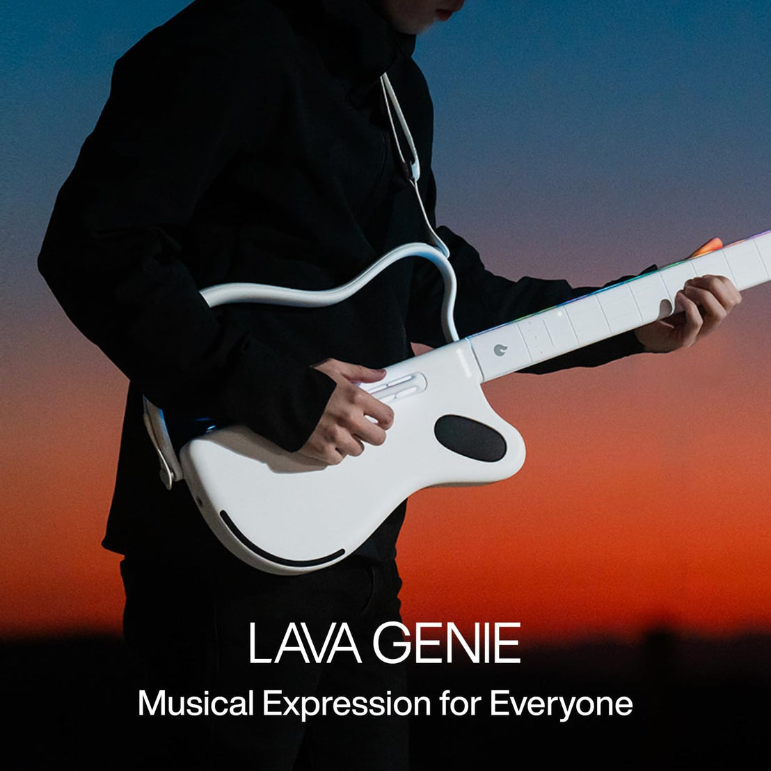 Đàn Guitar Silent Lava Genie - Stringless Smart Guitar-Mai Nguyên Music
