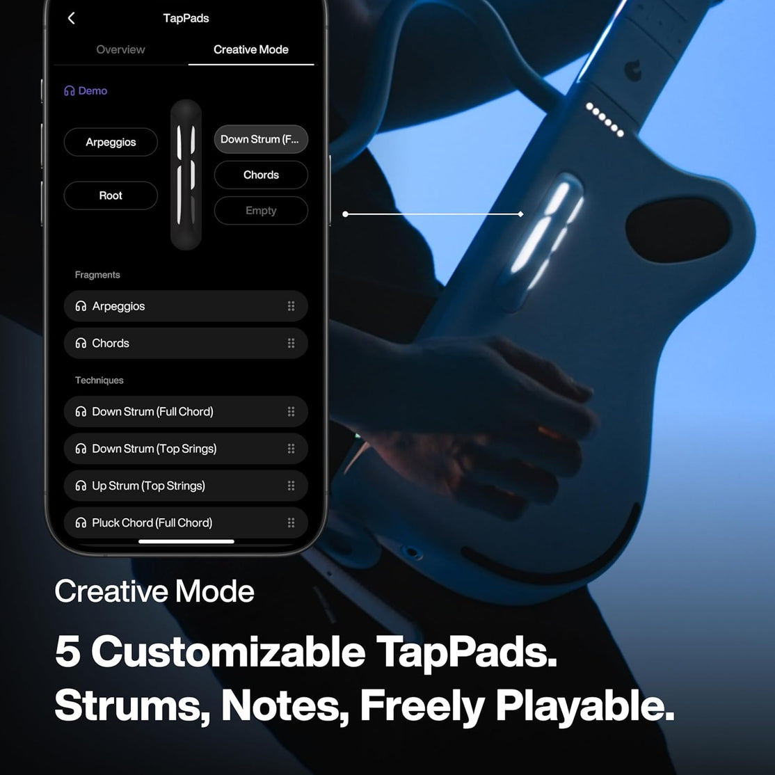 Đàn Guitar Silent Lava Genie - Stringless Smart Guitar-Mai Nguyên Music