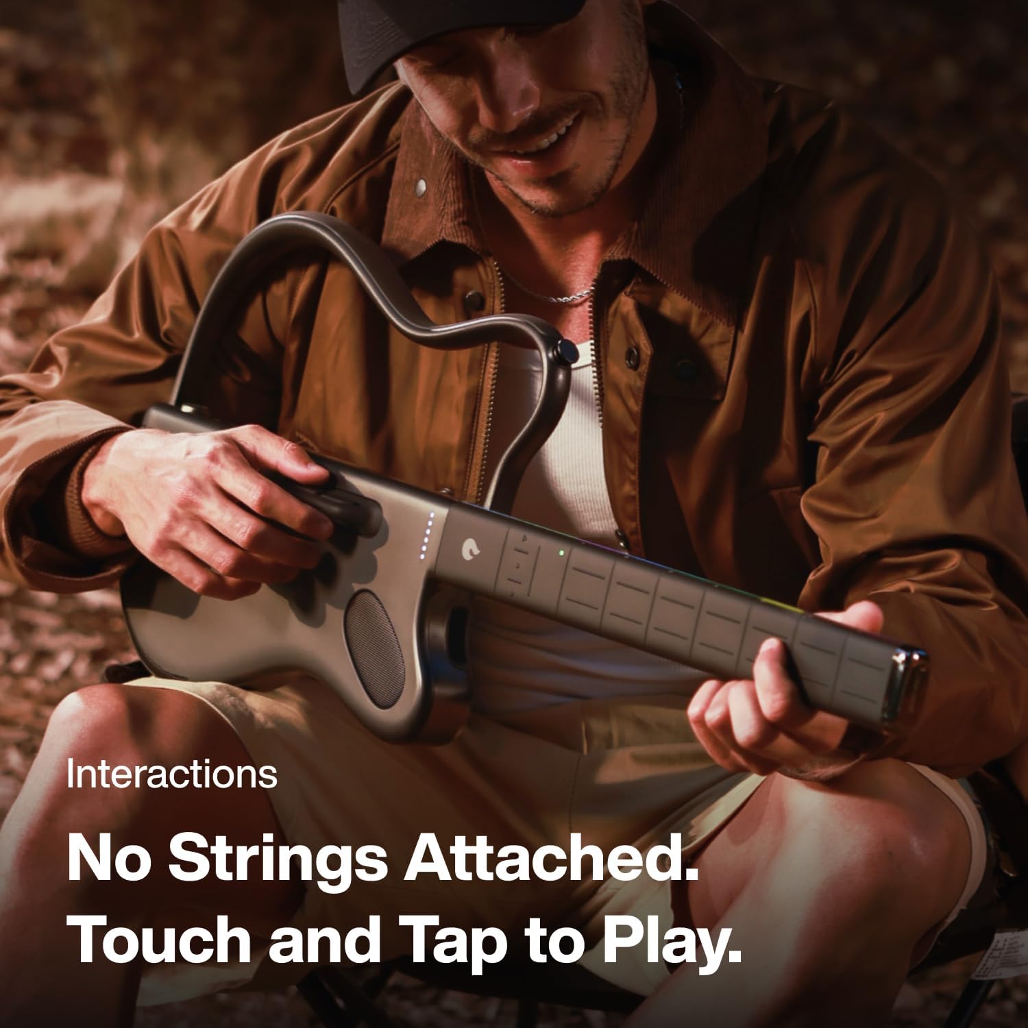 Đàn Guitar Silent Lava Genie - Stringless Smart Guitar-Mai Nguyên Music