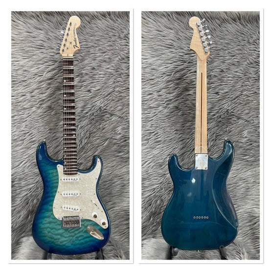 Đàn Guitar Vọng Cổ Điện Logo Fender Stratocaster 105-Mai Nguyên Music