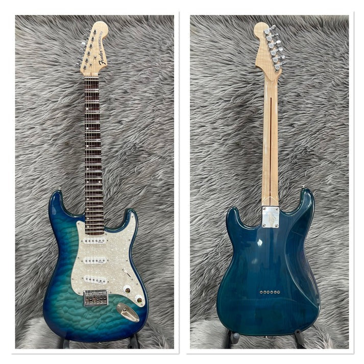Đàn Guitar Vọng Cổ Điện Logo Fender Stratocaster 105-Mai Nguyên Music