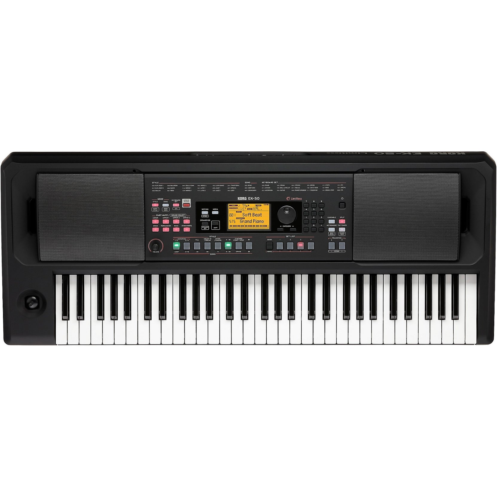 Đàn Keyboard Korg EK-50L Limitless 61-Phím-Mai Nguyên Music