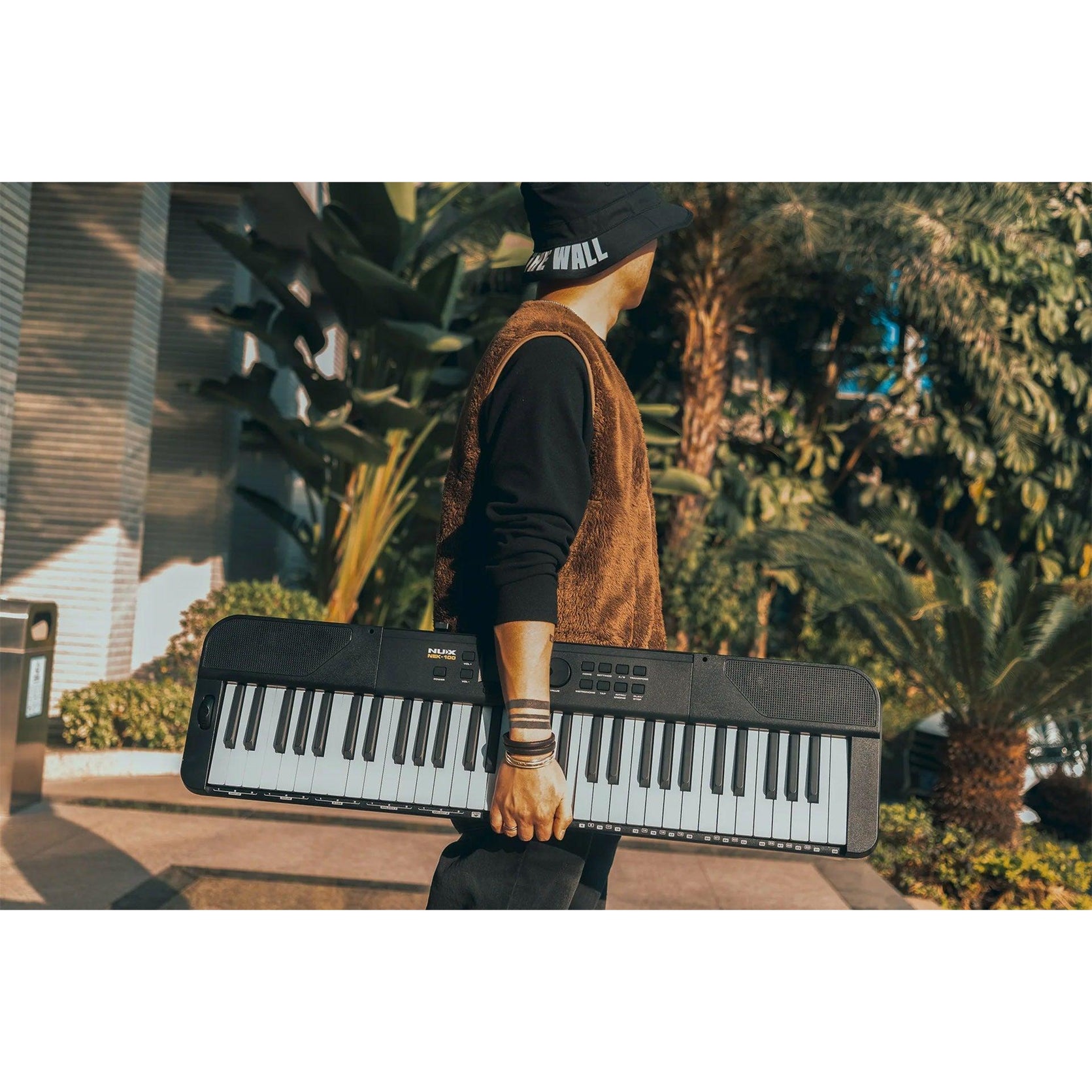 Đàn Keyboard Portable Nux NEK-100-Mai Nguyên Music