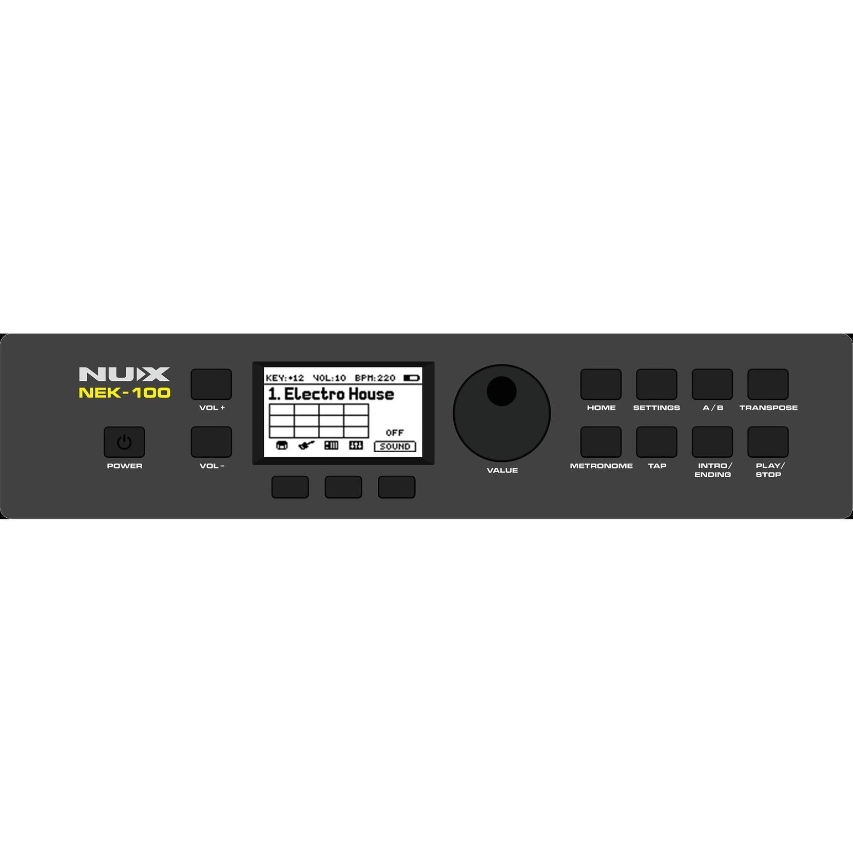 Đàn Keyboard Portable Nux NEK-100-Mai Nguyên Music