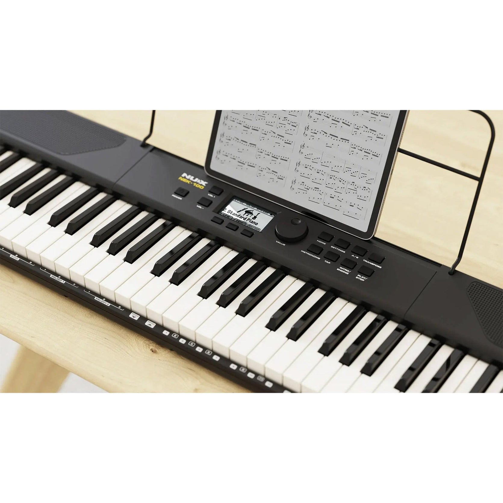 Đàn Keyboard Portable Nux NEK-100-Mai Nguyên Music