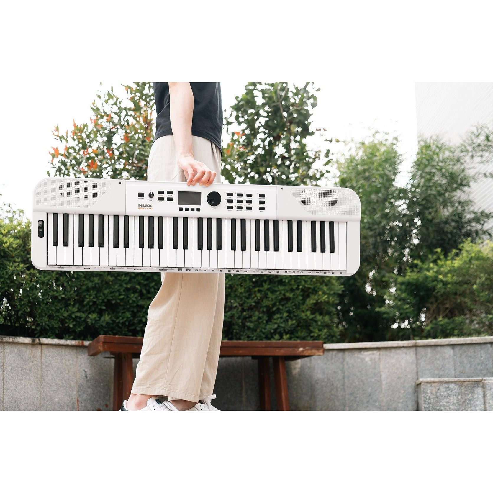 Đàn Keyboard Portable Nux NEK-110-Mai Nguyên Music