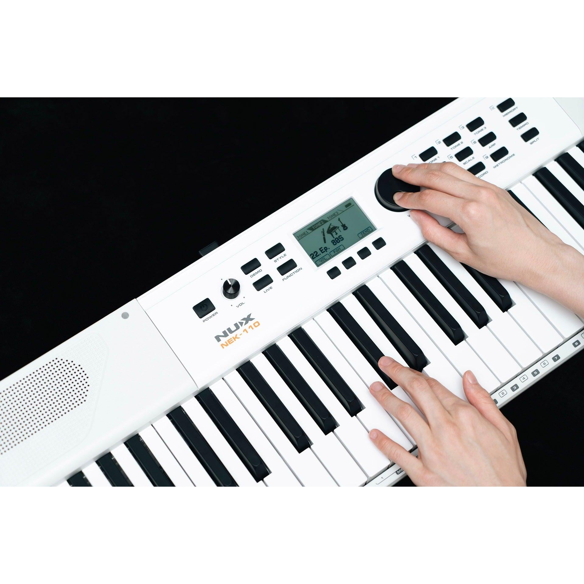 Đàn Keyboard Portable Nux NEK-110-Mai Nguyên Music