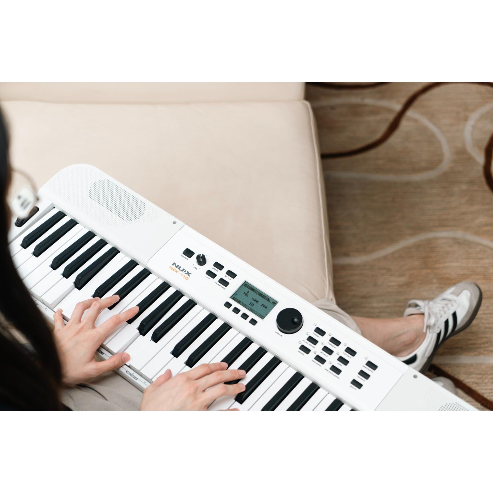Đàn Keyboard Portable Nux NEK-110-Mai Nguyên Music
