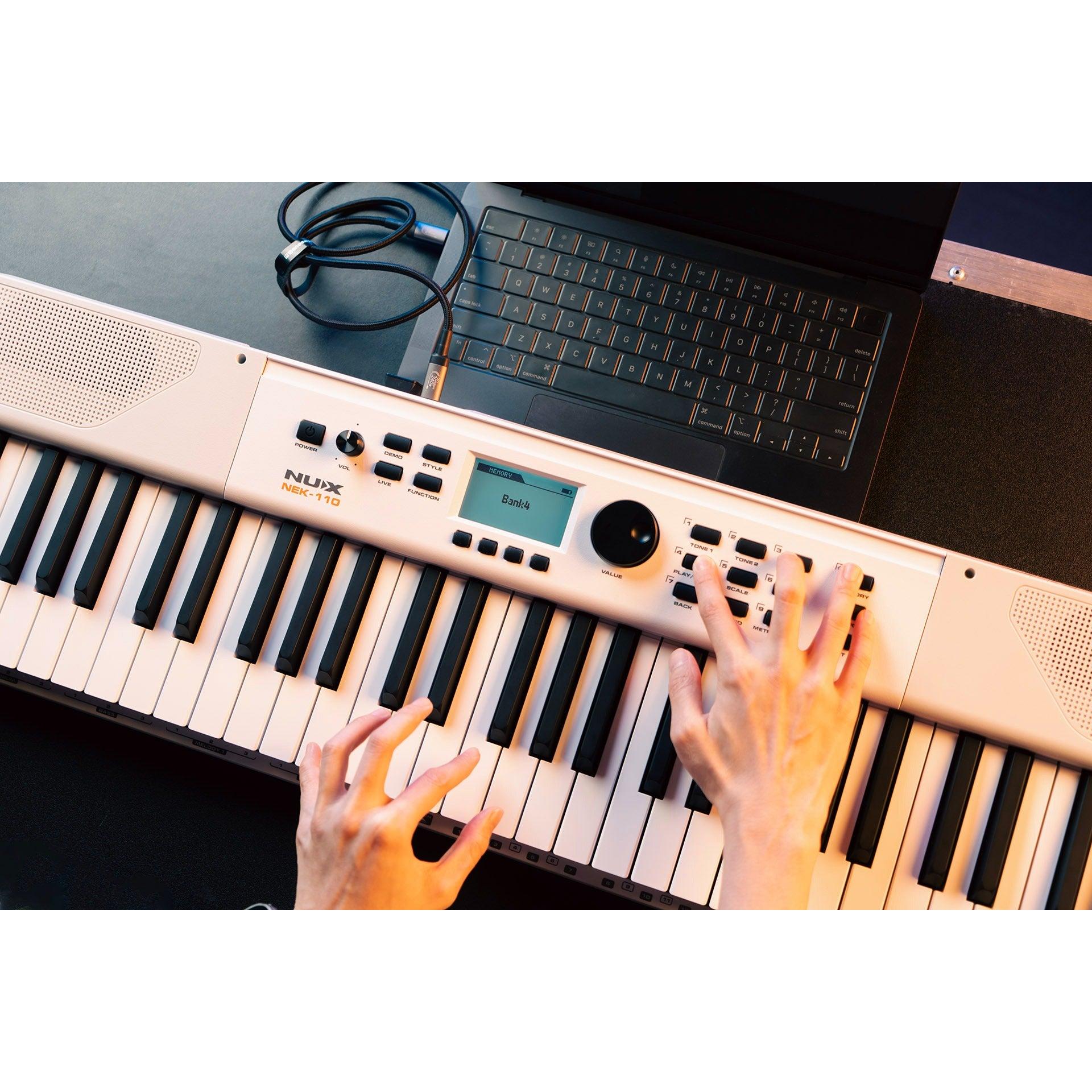 Đàn Keyboard Portable Nux NEK-110-Mai Nguyên Music