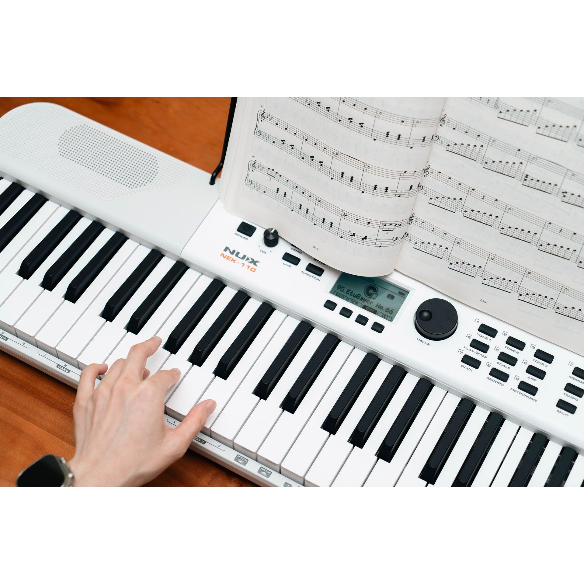 Đàn Keyboard Portable Nux NEK-110-Mai Nguyên Music