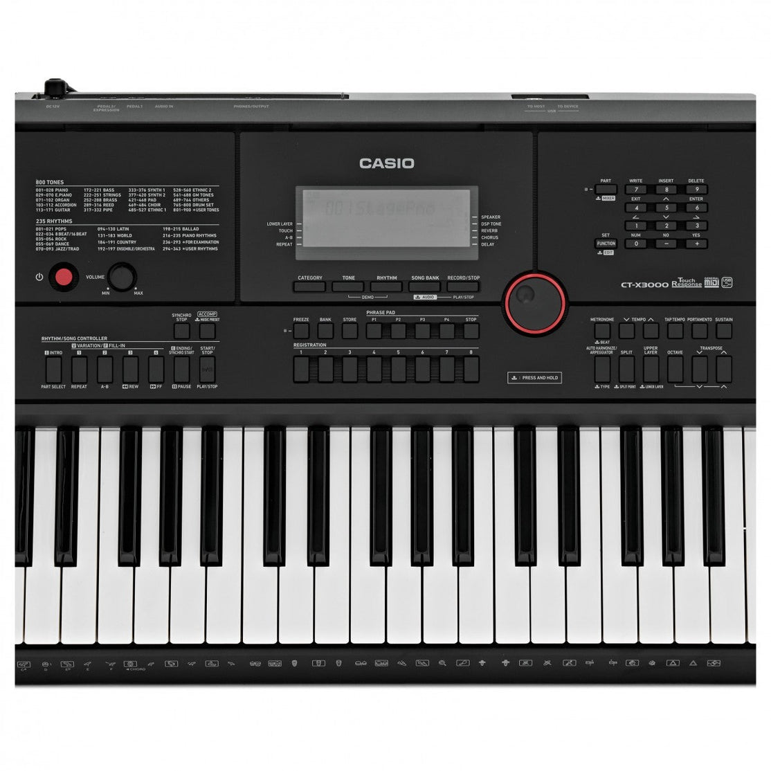 Đàn Organ Casio CT-X3000 61-Phím-Mai Nguyên Music