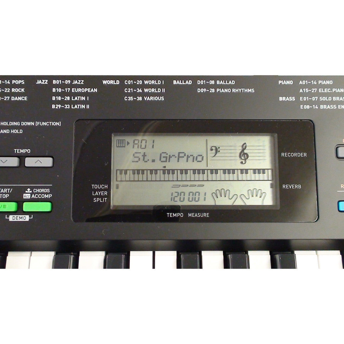 Đàn Organ Casio CTK-3400 61-Phím-Mai Nguyên Music