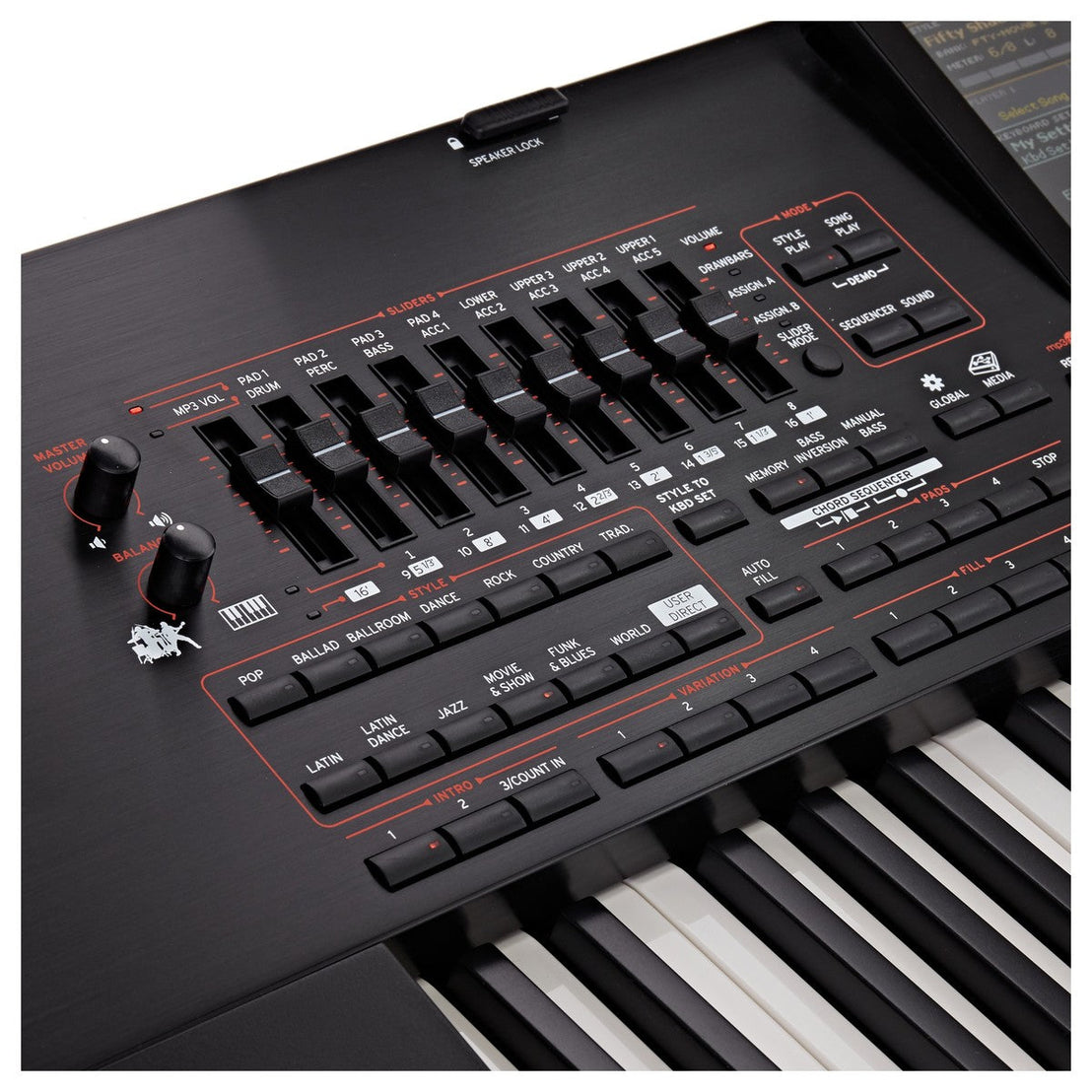 Đàn Organ Korg Pa4X 61-Phím Professional Aranger-Mai Nguyên Music