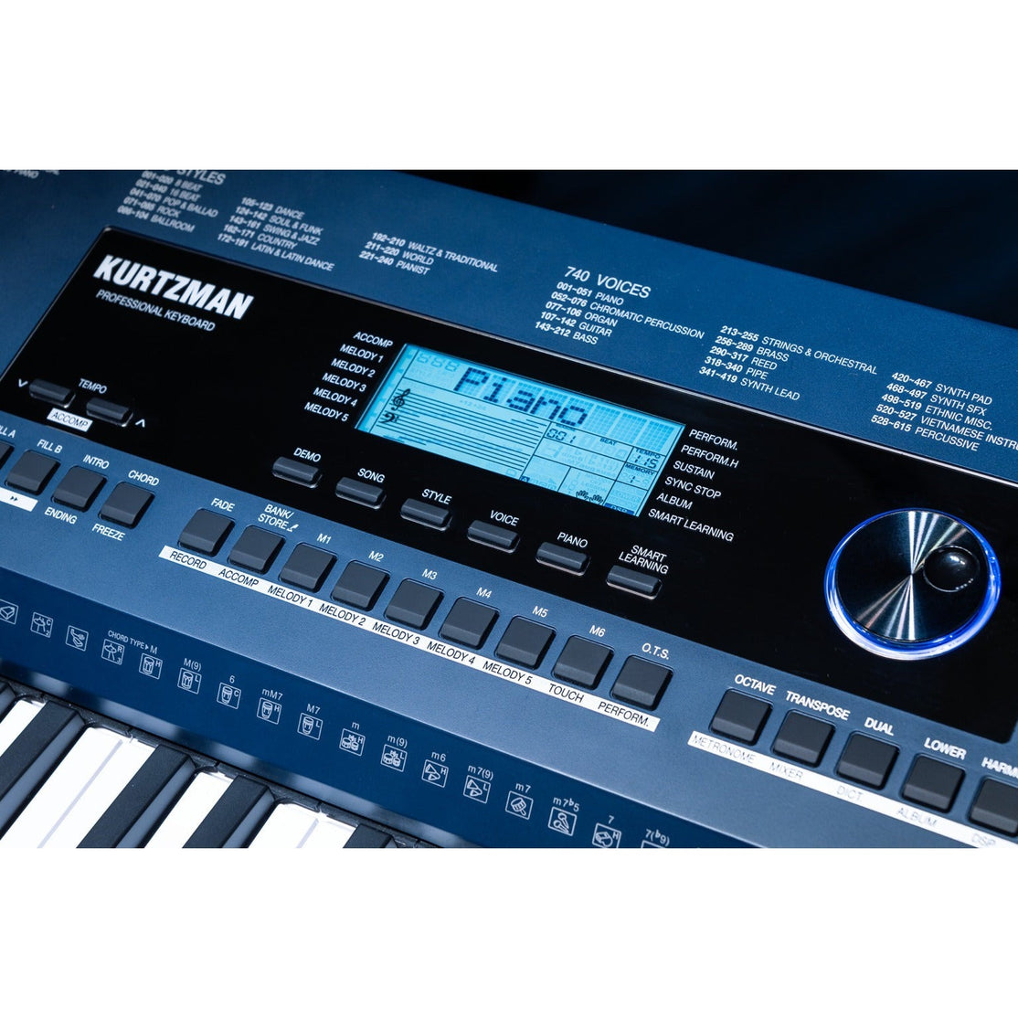 Đàn Organ Kurtzman K360 61-Phím-Mai Nguyên Music