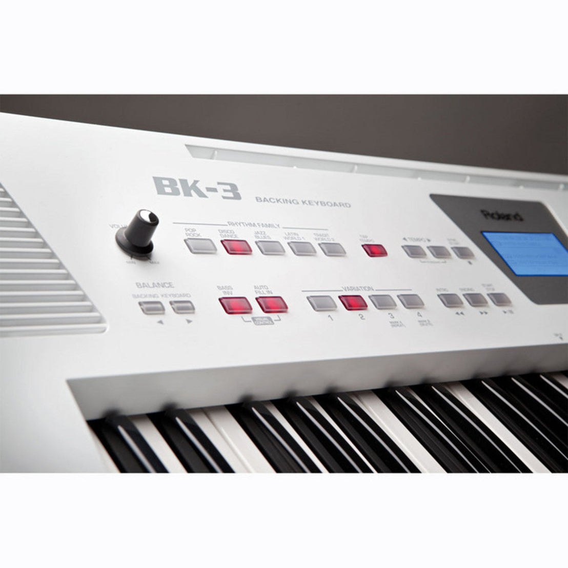 Đàn Organ Roland BK-3 61-Phím, White-Mai Nguyên Music