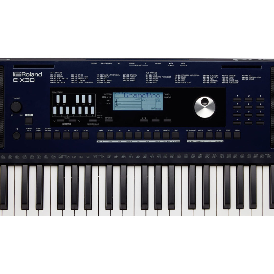 Đàn Organ Roland E-X30 61-Phím-Mai Nguyên Music