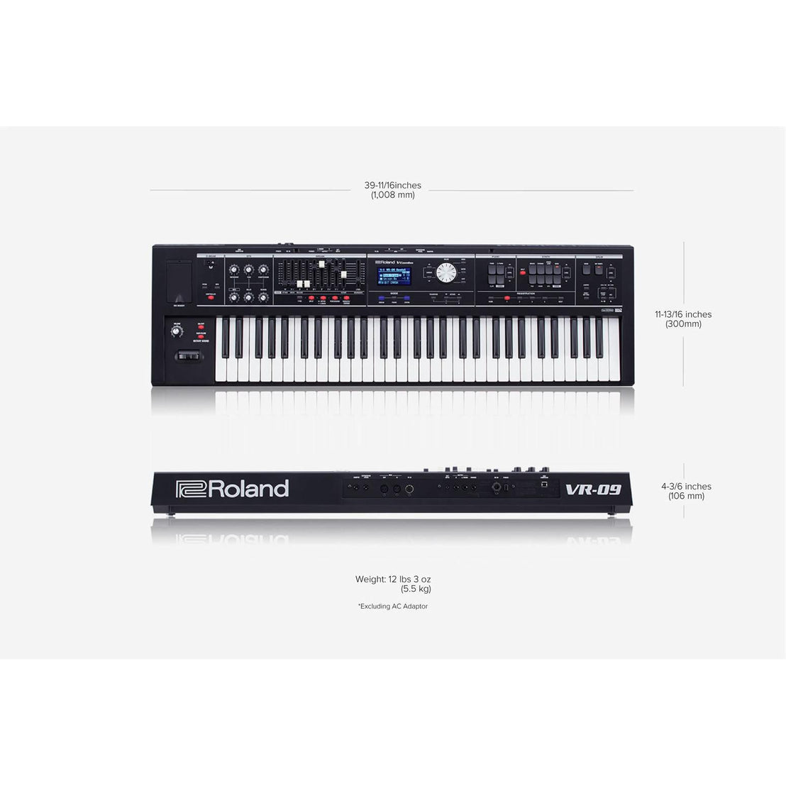 Đàn Organ Roland VR-09-B Live Performance-Mai Nguyên Music