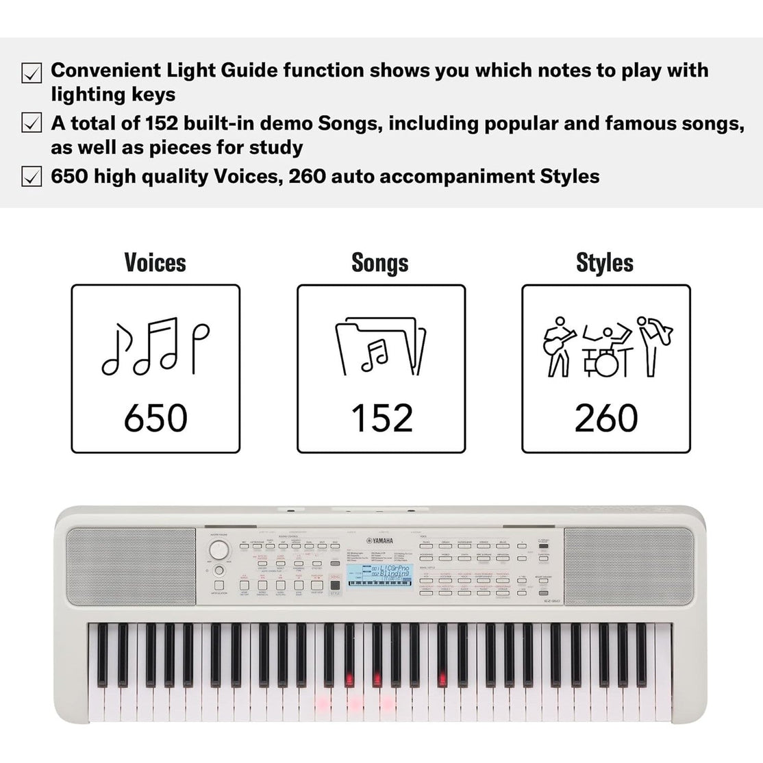 Đàn Organ Yamaha EZ-310 61-Phím-Mai Nguyên Music