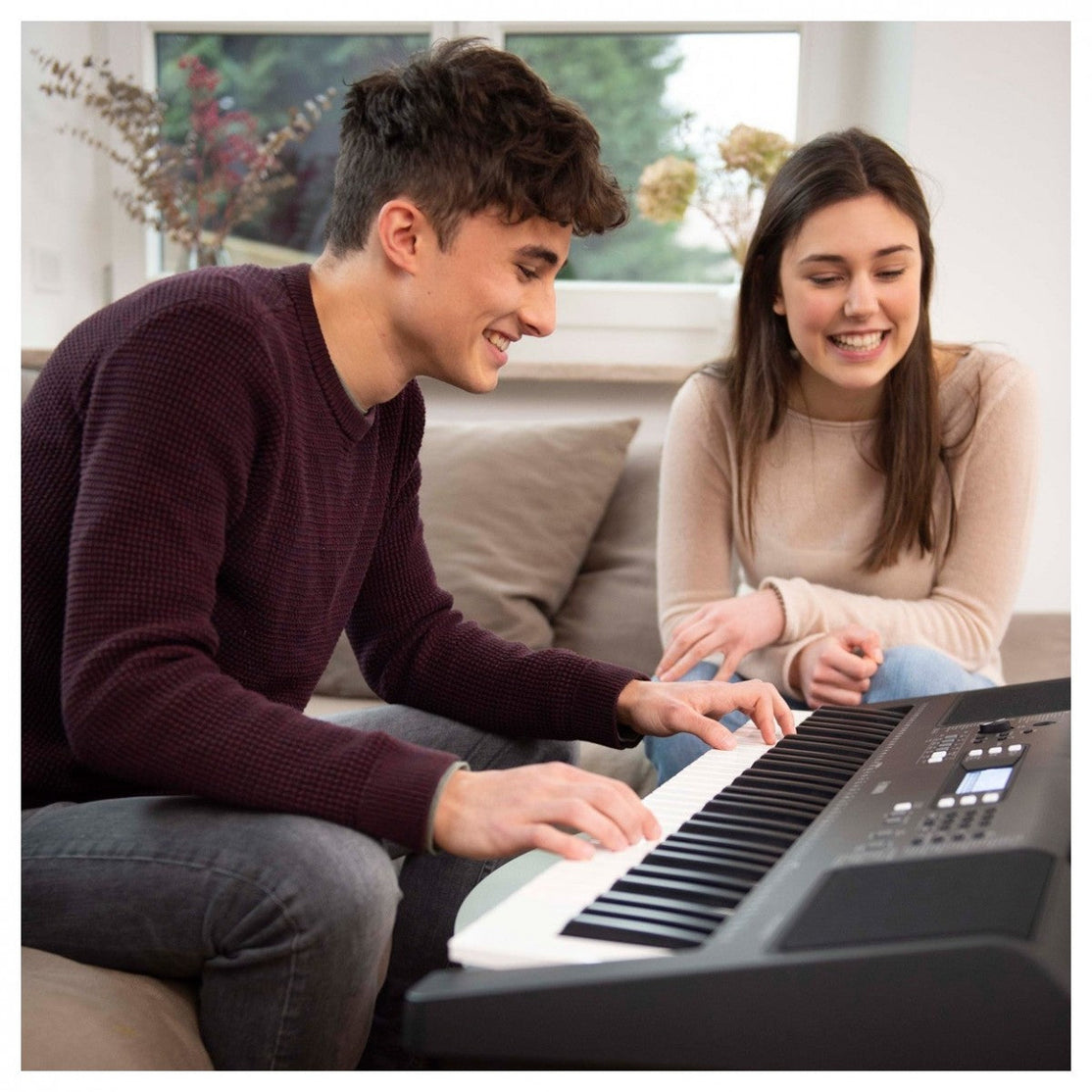 Đàn Organ Yamaha PSR-E373 61-Phím-Mai Nguyên Music