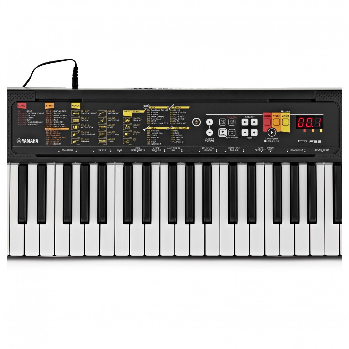 Đàn Organ Yamaha PSR-F52 61-Phím-Mai Nguyên Music