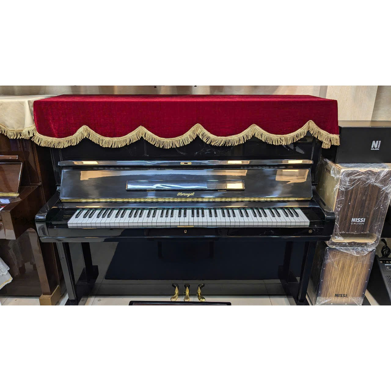 Đàn Piano Cơ Upright Horugel WG7-Qua Sử Dụng-Mai Nguyên Music