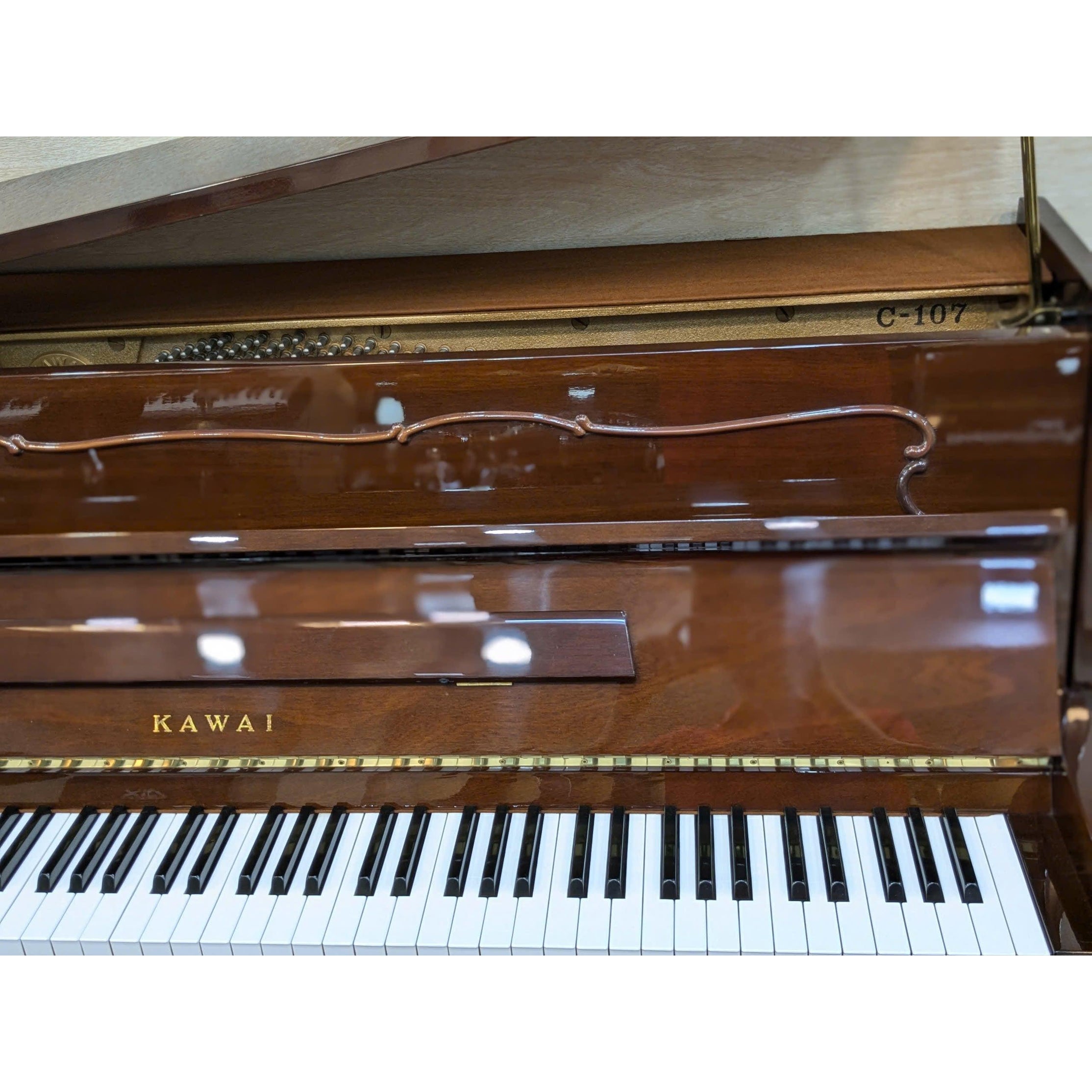 Đàn Piano Cơ Upright Kawai C-107 - Qua Sử Dụng-Mai Nguyên Music
